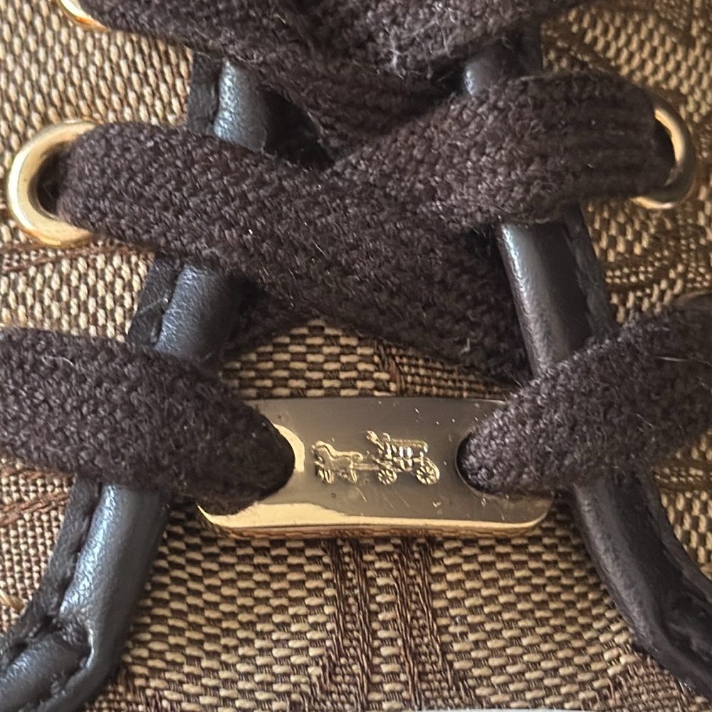 Classic COACH Empire Signature Logo Sneakers 7.5 - Picture 7 of 9